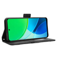 Etui z klapką do Vivo Y19s, Card Slot, czarne