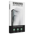 2x Szkło + szybka na aparat czarna do iPhone 15 Plus, ERBORD Hartowane 9H