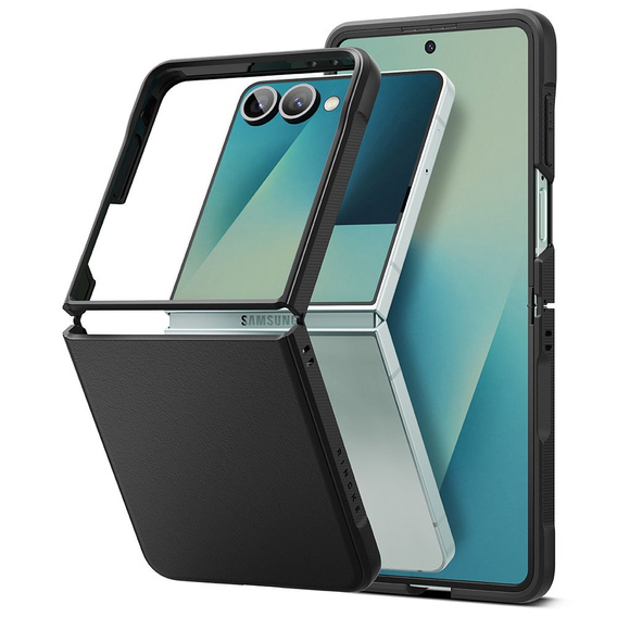 Etui Ringke do Samsung Galaxy Z Flip7, Onyx MagSafe, czarne