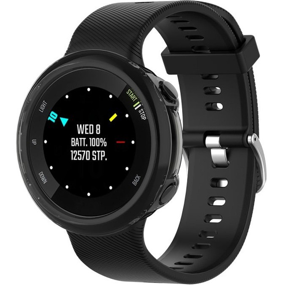 Etui Ochronne do Garmin Forerunner 45S, Przezroczyste czarne