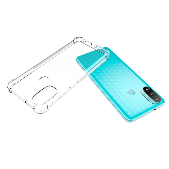 Etui do Motorola Moto E20/E30/E40, Dropproof, Przezroczyste