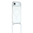 Etui do iPhone Air, Electro MagSafe, srebrne + Smycz