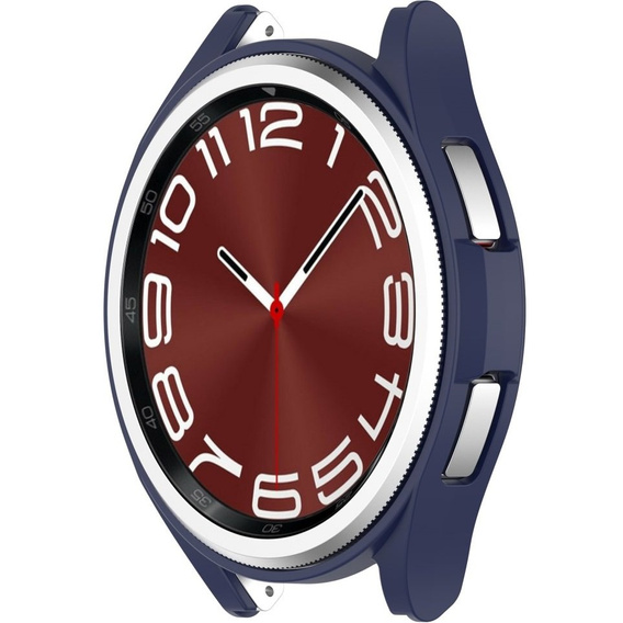 Etui do Samsung Galaxy Watch 6 Classic 43mm, Granatowe