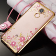 Etui Star Dust DIAMOND Case do Huawei Y7 - Gold
