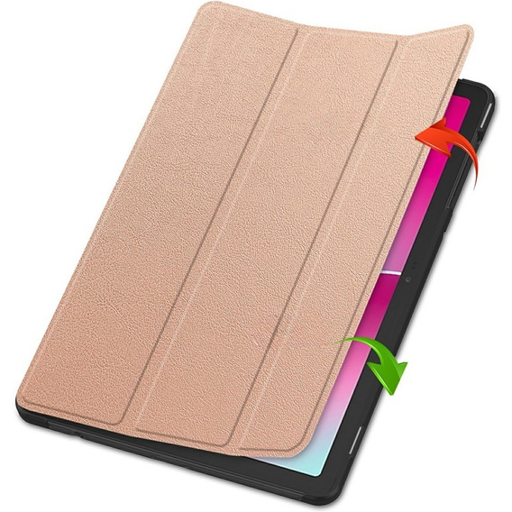 Etui do T-Mobile T Tablet 2 5G, Smartcase, złote