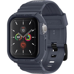 Pasek z etui Spigen do Apple Watch 4/5/6/7/8/9/SE 44/45mm, Rugged Armor Pro, charcoal grey