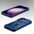 Etui pancerne do Samsung Galaxy S23 FE, CamShield Slide, niebieskie