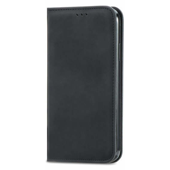 Etui Wallet do Xiaomi Redmi 10, Vintage Style Smooth, Black