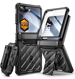 Etui Supcase Unicorn Beelte Pro do Samsung Galaxy Z Flip7 5G, Czarne