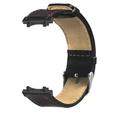 Pasek skórzany do Amazfit T-Rex 3 – elegancja i trwałość - czarny