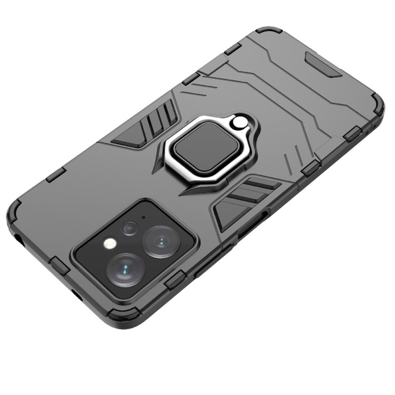 Etui do Xiaomi Redmi Note 12 4G, Kickstand Ring, czarne