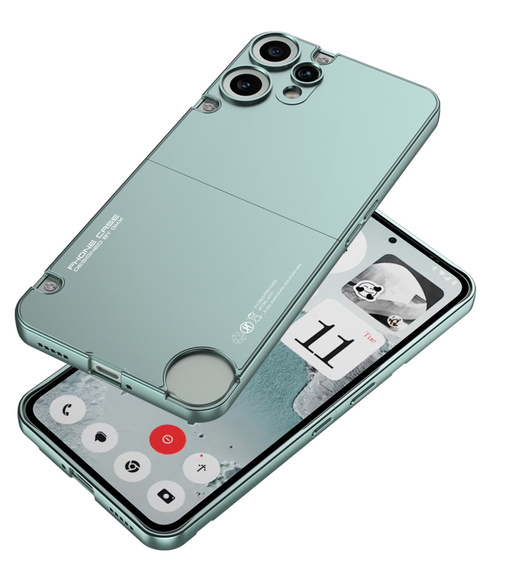 Etui do CMF Nothing Phone 2 Pro – kontrastowa obudowa z pełną ochroną - zielone