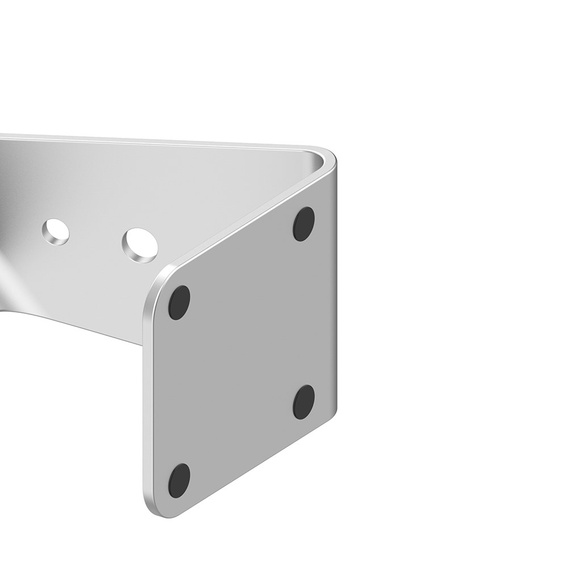 Aluminiowa Stacja Dokująca z kablem USB do zegarków Garmin, Srebrna