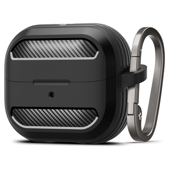 Etui SPIGEN na Słuchawki Galaxy Buds 3 / 3 Pro, Rugged Armor, czarne