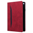 Etui do Lenovo Tab M11, Classic, z miejscem na rysik, czerwone