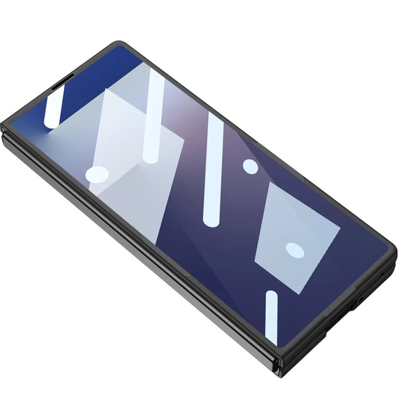 Etui do Samsung Galaxy Z Fold7 5G, GKK Slim Camshield, do MagSafe, czarne