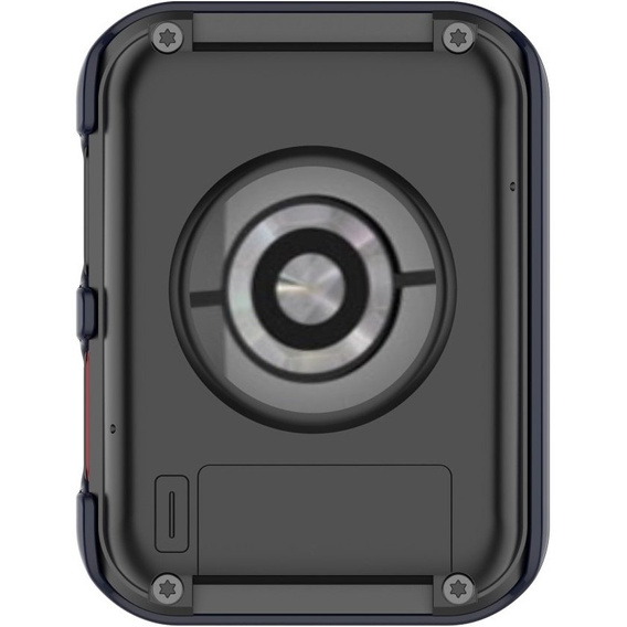 2w1 Etui + Szkło Hartowane do Huawei Watch D, Case, Granatowe