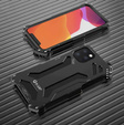 Etui R-JUST do iPhone 12, pancerne Hollow Armour, czarne