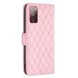 Etui z klapką do Samsung Galaxy S20 FE, Wallet, BINFEN COLOR, różowe