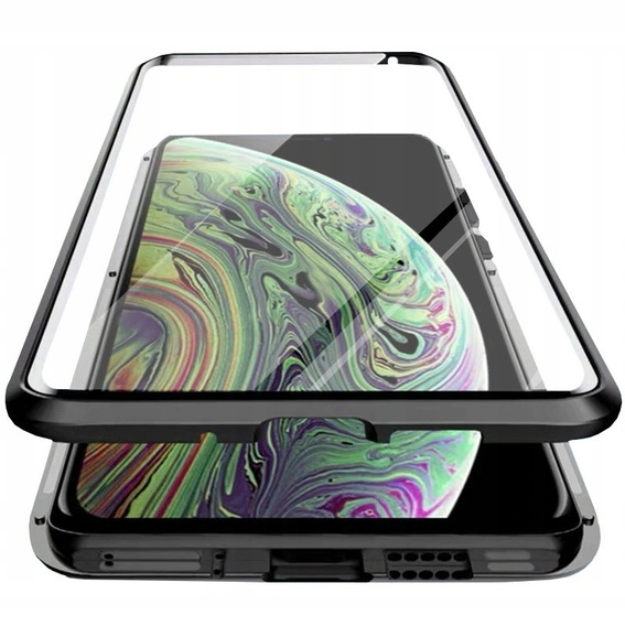 Etui Magnetic back glass do Xiaomi Redmi 7A  - Black