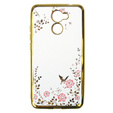 Etui Star Dust DIAMOND Case do Huawei Y7 - Gold