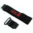 Pasek Nylonowy ERBORD MP84 Quickfit do Garmin Fenix 5/6/6 PRO/7 Forerunner 965/955/945, Czarny, Rozmiar M/L
