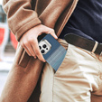 Etui do iPhone 14 Pro, Frame Kickstand, do MagSafe, Moon Blue