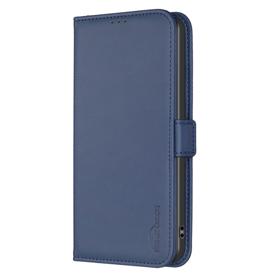 Etui z klapką do Xiaomi Redmi Note 13 5G,BINFEN Wallet, niebieskie