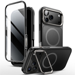 Etui Supcase do iPhone 17 Pro Max, IBLSN Ares Fip Mag Magsafe, Black