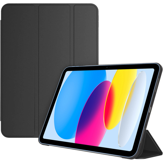 Etui do iPad 11" 2025 A16 (11 gen.) / iPad 10.9" 2022 (10 gen.), Smart case z klapką, Czarne