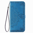 Etui z klapką do Samsung Galaxy M52 5G, Mandala, niebieskie