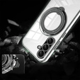 Etui Magnetyczne do Samsung Galaxy A56 5G, do MagSafe, czarne + Szkło 9H