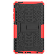Etui do Samsung Galaxy Tab A7 Lite, Tire Armor, czarne / czerwone