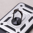 Etui pancerne do Xiaomi Redmi 12, CamShield Slide, srebrne