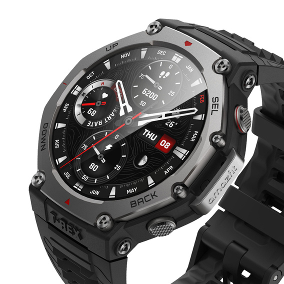 2x Szkło Hybrydowe ERBORD do Amazfit T-Rex 3