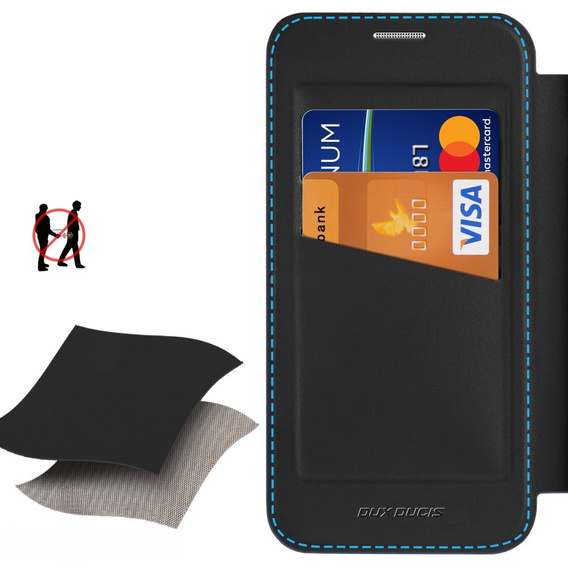 Etui Dux Ducis do Samsung Galaxy S25 Edge, Skin X Pro, MagSafe, czarne
