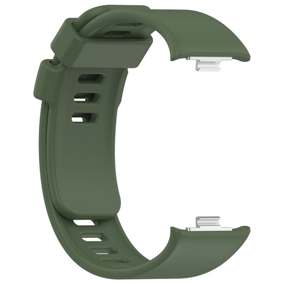 Pasek Silikonowy do Xiaomi Redmi Watch 4 / Xiaomi Smart Band 8 Pro / Xiaomi Smart Band 9 Pro, Zielony