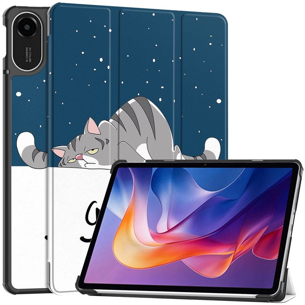 Etui z motywem kota do Xiaomi Redmi Pad 2 – klapka z funkcją podstawki