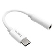 Hoco LS30 Adapter AUX USB-C do Jack 3,5 mm - biały