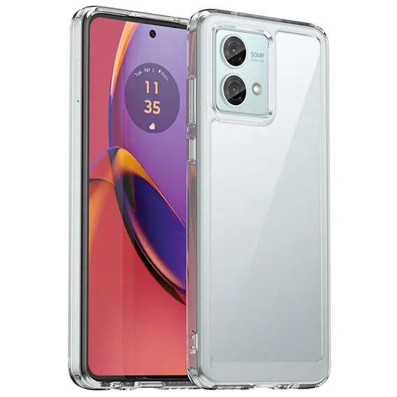 Etui do Motorola Moto G84 5G, Fusion Hybrid, przezroczyste