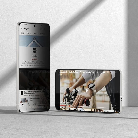 Szkło hartowane Ringke Easy Slide Privacy 2-Pack do Samsung Galaxy S25 Edge
