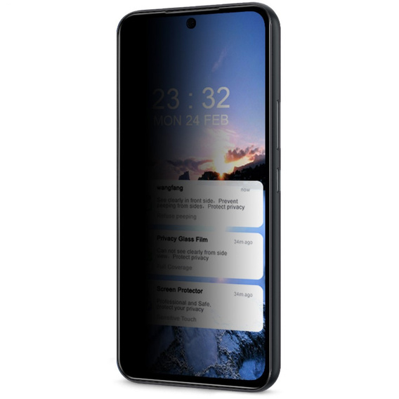 IMAK Privacy Szkło Hartowane prywatyzujące do Samsung Galaxy A54 5G
