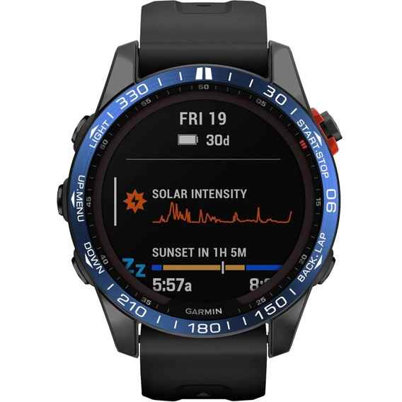 Nakładka Bezel Ring do Garmin Fenix 7, Blue/White