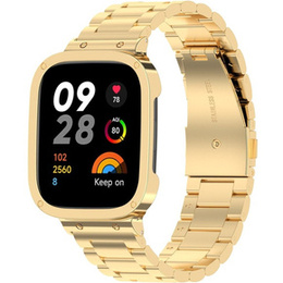 Bransoleta Stalowa do Xiaomi Redmi Watch 3, Złota