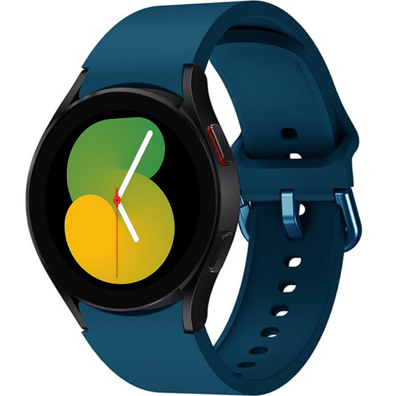 Pasek Silikonowy do Samsung Galaxy Watch 4/5/6 40/42/43/44/45/46/47mm, Niebieski