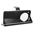 Etui z klapką do Xiaomi 15 Ultra, Crazy Horse Wallet, czarne
