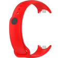 Pasek Silikonowy do Xiaomi Smart Band 10 / 9 / 8, Czerwony