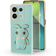 Etui do Xiaomi Redmi Note 13 Pro 5G, Rabbit, zielone + Szkło Hartowane 9H