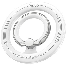 Magnetyczny uchwyt HOCO GH1 na palec – biały