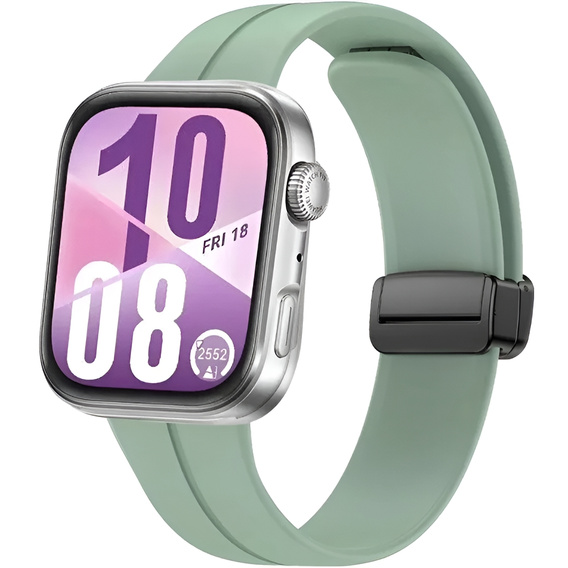 Pasek Silikonowy do Huawei Watch Fit 4 / 4 Pro / 3, Jasnozielony